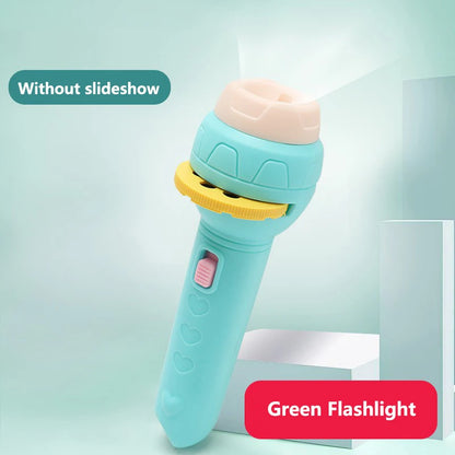 Flashlight Projector Torch Lamp Toy Cute Cartoon Creativity Toy Torch Lamp Flashlight Projector Toy Baby Sleeping Story Book